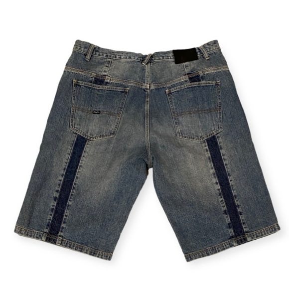 Sean John Sz 40 Denim Shorts Mens Baggy Y2K Rap Hip Hop Skate Urban Inseam 15.5” - Picture 1 of 12